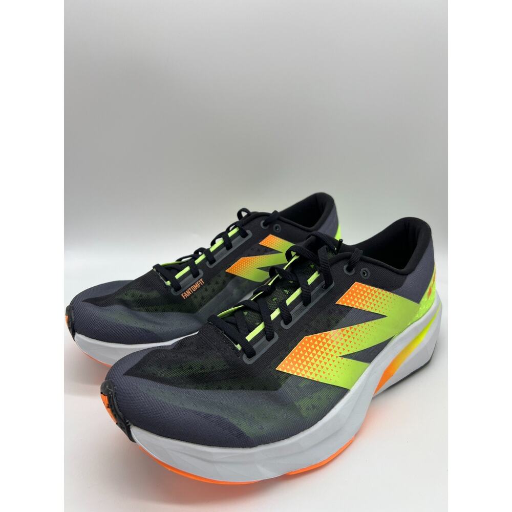 New Balance FuelCell Rebel v4 Men's 13 Black White Peach MFCXCB4 New - Picture 9 of 16